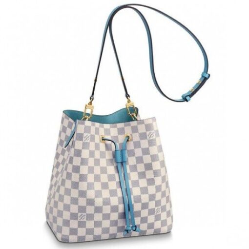 Replica Louis Vuitton Neonoe Bag Damier Azur N40153 BLV037