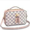 Replica Louis Vuitton NeoNoe MM With Braided Handle Damier Azur N40344 BLV048 10