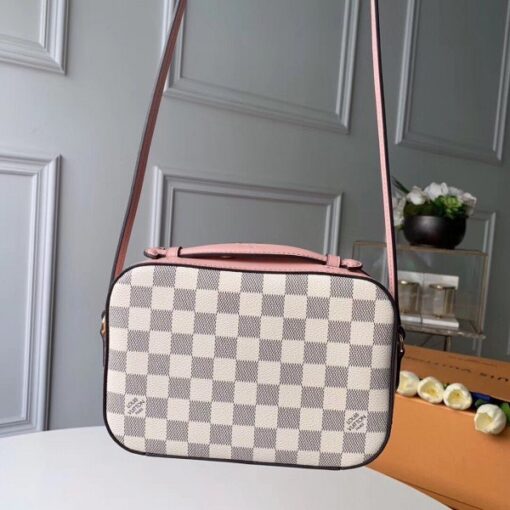 Replica Louis Vuitton Saintonge Bag Damier Azur N40155 BLV049 3