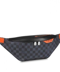 Replica Louis Vuitton Discovery Bumbag Damier Cobalt Race N40161 BLV856