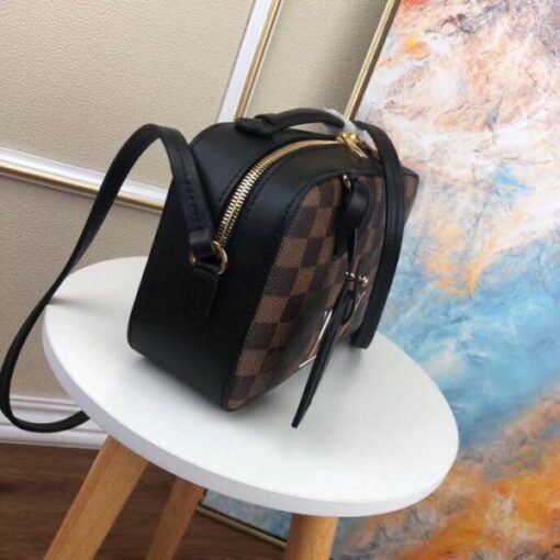 Replica Louis Vuitton Santa Monica Bag Damier Ebene N40189 BLV075 3