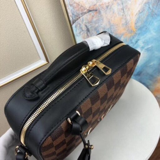 Replica Louis Vuitton Santa Monica Bag Damier Ebene N40189 BLV075 5