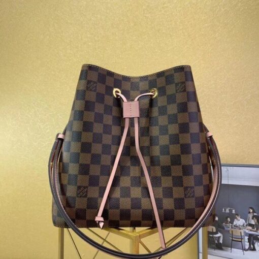 Replica Louis Vuitton Neonoe Bag Damier Ebene N40198 BLV088 2