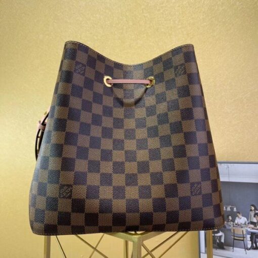 Replica Louis Vuitton Neonoe Bag Damier Ebene N40198 BLV088 4