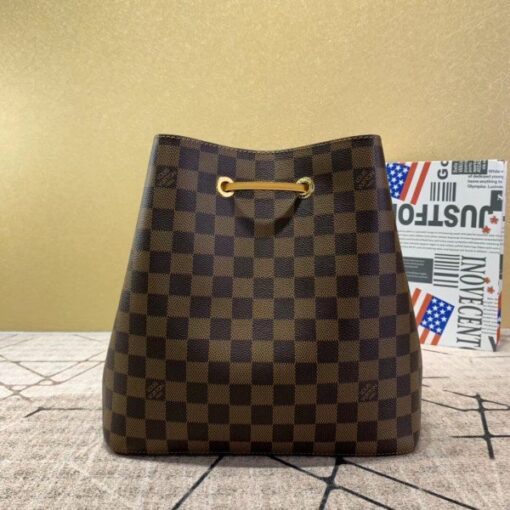 Replica Louis Vuitton Neonoe Bag Damier Ebene N40213 BLV101 4