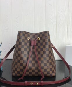 Replica Louis Vuitton Neonoe Bag Damier Ebene N40214 BLV100 2