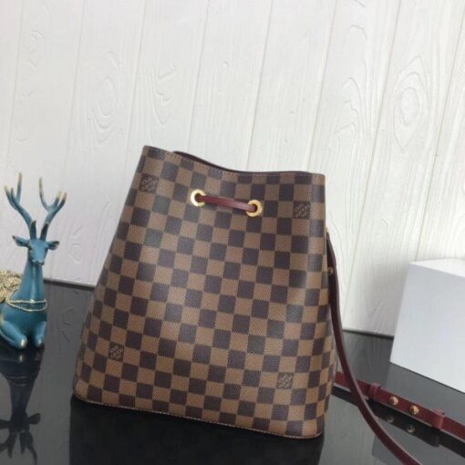 Replica Louis Vuitton Neonoe Bag Damier Ebene N40214 BLV100 4