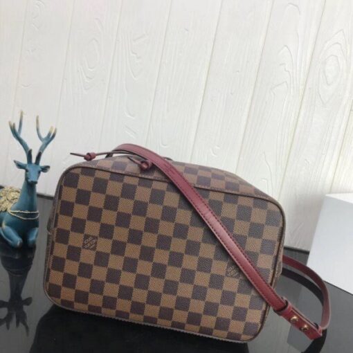 Replica Louis Vuitton Neonoe Bag Damier Ebene N40214 BLV100 5