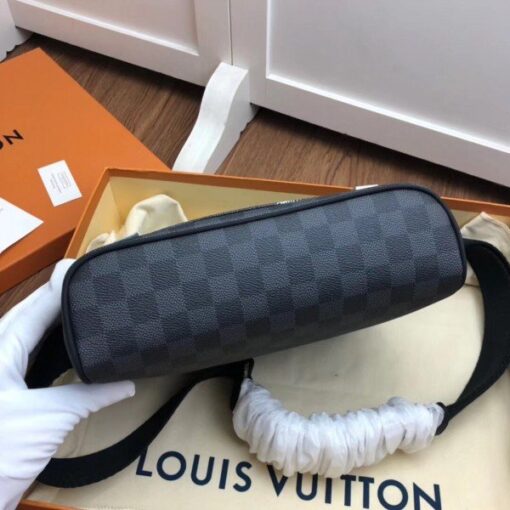 Replica Louis Vuitton District PM Bag Damier Graphite Maps N40238 BLV898 4