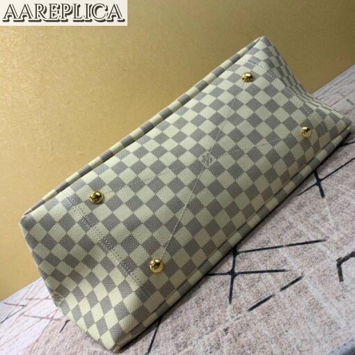 Replica Louis Vuitton Artsy MM Bag Damier Azur N40253 BLV031 3