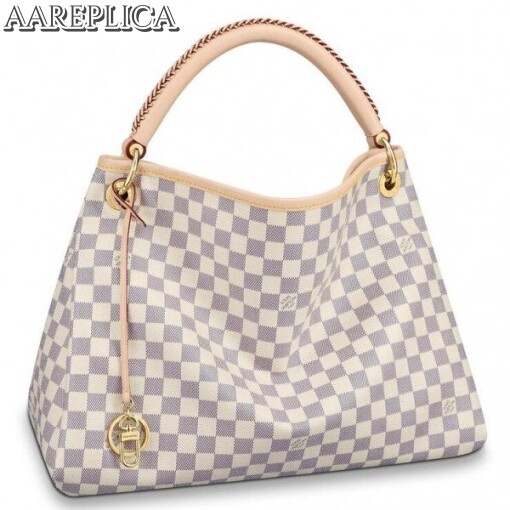 Replica Louis Vuitton Artsy MM Bag Damier Azur N40253 BLV031