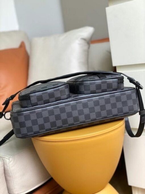 Replica Louis Vuitton Utility Business Bag Damier Graphite N40278 BLV876 8