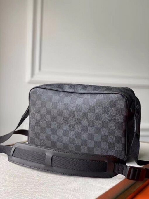 Replica Louis Vuitton Utility Messenger Damier Graphite N40280 BLV901 3