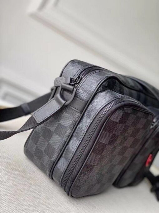 Replica Louis Vuitton Utility Messenger Damier Graphite N40280 BLV901 4