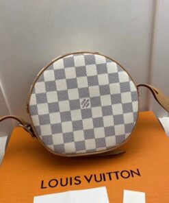 Replica Louis Vuitton Boite Chapeau Souple PM Damier Azur N40333 BLV030 2