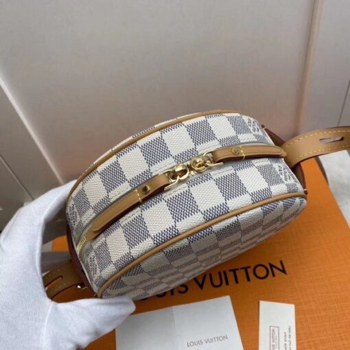 Replica Louis Vuitton Boite Chapeau Souple PM Damier Azur N40333 BLV030 3