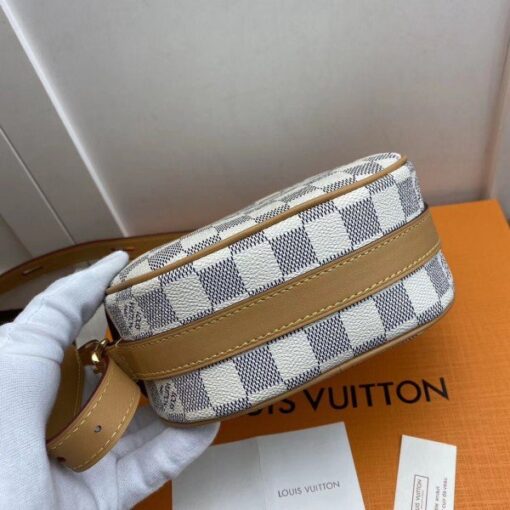 Replica Louis Vuitton Boite Chapeau Souple PM Damier Azur N40333 BLV030 5