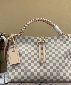 Replica Louis Vuitton Beaubourg Hobo MM Bag Damier Azur N40343 BLV040 2