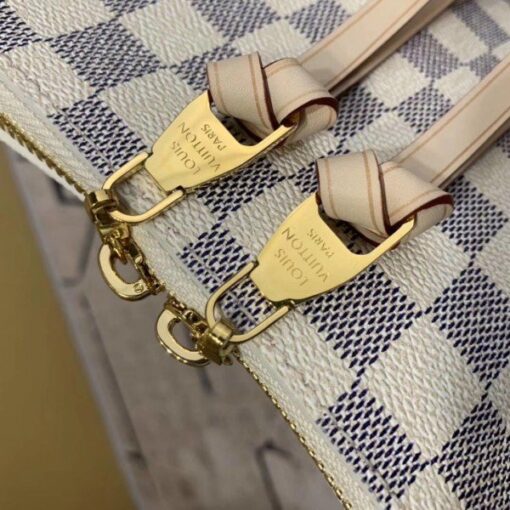 Replica Louis Vuitton Beaubourg Hobo MM Bag Damier Azur N40343 BLV040 6