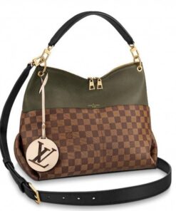 Replica Louis Vuitton Maida Hobo Bag Damier Ebene N40366 BLV091