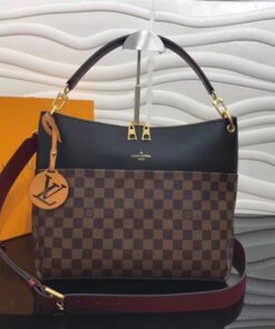 Replica Louis Vuitton Maida Hobo Bag Damier Ebene N40369 BLV090 2