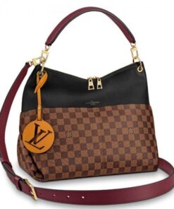 Replica Louis Vuitton Maida Hobo Bag Damier Ebene N40369 BLV090