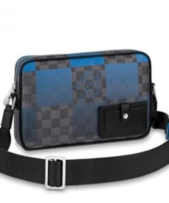 Replica Louis Vuitton Alpha Messenger Damier Graphite Giant N40408 BLV906