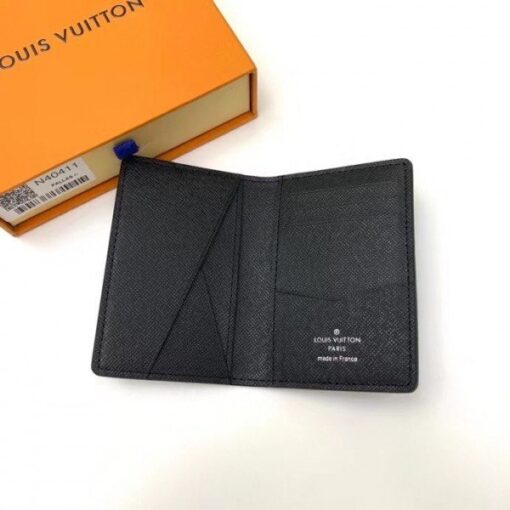 Replica Louis Vuitton Pocket Organizer Damier Graphite Giant N40411 BLV1037 6