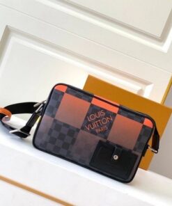 Replica Louis Vuitton Alpha Messenger Damier Graphite Giant N40421 BLV907 2