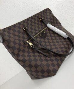 Replica Louis Vuitton Iena MM Bag Damier Ebene N41013 BLV122 2