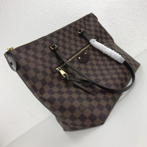 Replica Louis Vuitton Iena MM Bag Damier Ebene N41013 BLV122 2