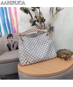 Replica Louis Vuitton Artsy GM Bag Damier Azur N41173 BLV072 2