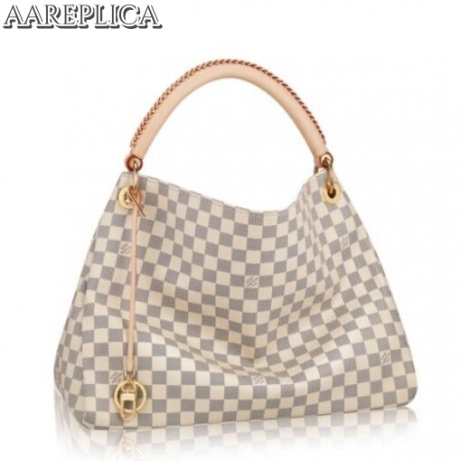 Replica Louis Vuitton Artsy MM Bag Damier Azur N41174 BLV060