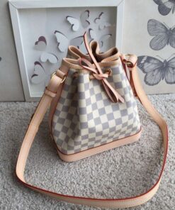 Replica Louis Vuitton Noe BB Bag Damier Azur N41220 BLV059 2