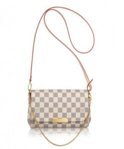 Replica Louis Vuitton Favorite PM Bag Damier Azur N41277 BLV057