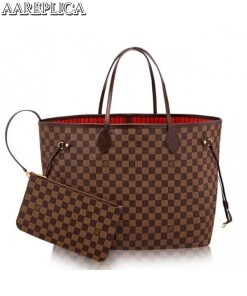 Replica Louis Vuitton Neverfull GM Bag Damier Ebene N41357 BLV114