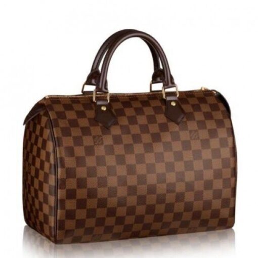 Replica Louis Vuitton Speedy 30 Bag Damier Ebene N41364 BLV112