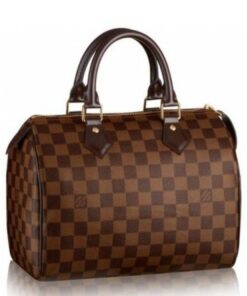 Replica Louis Vuitton Speedy 25 Bag Damier Ebene N41365 BLV107