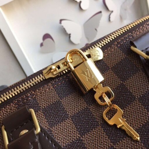 Replica Louis Vuitton Speedy Bandouli??re 35 Damier Ebene N41366 BLV111 7