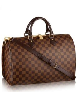 Replica Louis Vuitton Speedy Bandouli??re 35 Damier Ebene N41366 BLV111