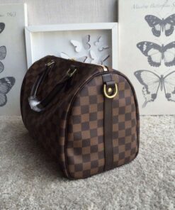 Replica Louis Vuitton Speedy Bandouli??re 30 Damier Ebene N41367 BLV110 2