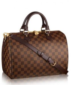 Replica Louis Vuitton Speedy Bandouli??re 30 Damier Ebene N41367 BLV110