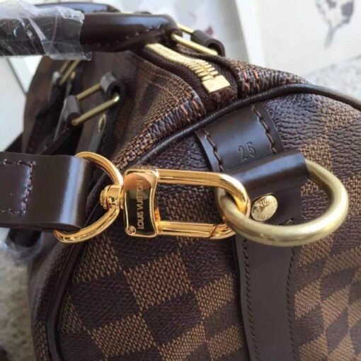 Replica Louis Vuitton Speedy Bandouli??re 25 Damier Ebene N41368 BLV109 6