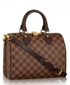 Replica Louis Vuitton Speedy Bandouli??re 25 Damier Ebene N41368 BLV109