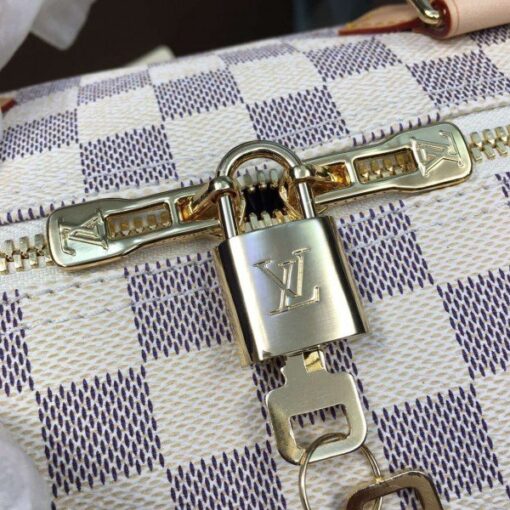 Replica Louis Vuitton Speedy Bandouli??re 35 Bag Damier Azur N41372 BLV054 5