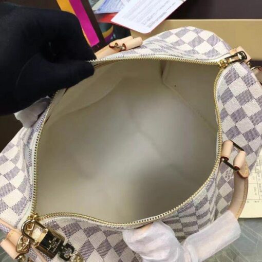 Replica Louis Vuitton Speedy Bandouli??re 35 Bag Damier Azur N41372 BLV054 8