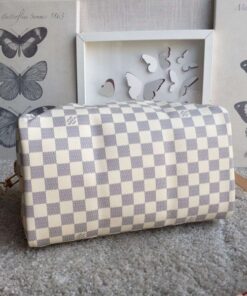 Replica Louis Vuitton Speedy Bandouli??re 30 Bag Damier Azur N41373 BLV053 2