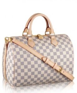 Replica Louis Vuitton Speedy Bandouli??re 30 Bag Damier Azur N41373 BLV053