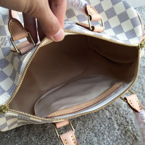 Replica Louis Vuitton Speedy Bandouli??re 30 Bag Damier Azur N41373 BLV053 7