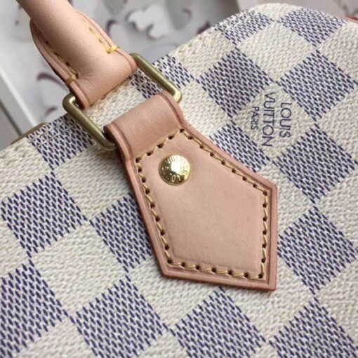 Replica Louis Vuitton Speedy Bandouli??re 25 Bag Damier Azur N41374 BLV052 6